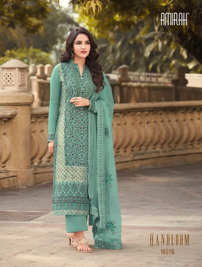 Amirah Handaloom 2 Heavy Festive Wear Wholesale Readymade Suits